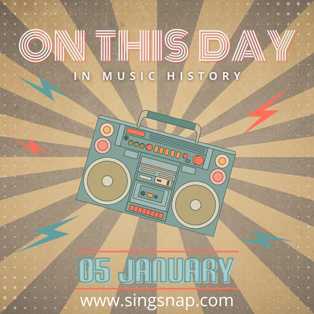 SingSnap - Blog - On This Day In Music History